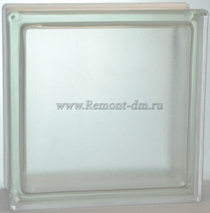 Стеклоблок Арктика бесцветный
