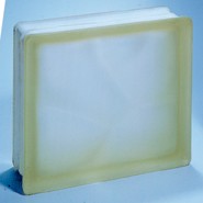 Стеклоблок Star Glass цветной матовый двухсторонний Желтый